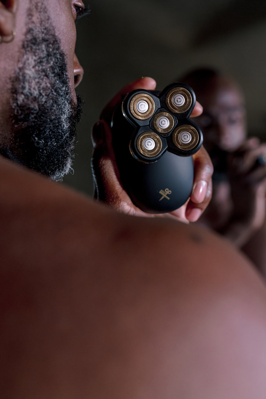 RECHARGEABLE LCD HEAD SHAVER | Lithium Battery