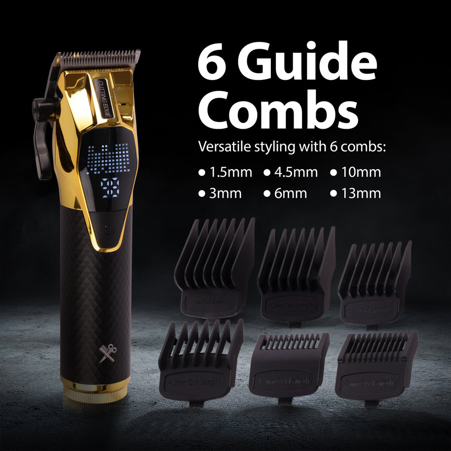3-PIECE INTERCHANGEABLE BATTERY HAIR CUTTING KIT