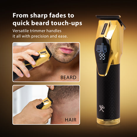 3-PIECE INTERCHANGEABLE BATTERY HAIR CUTTING KIT
