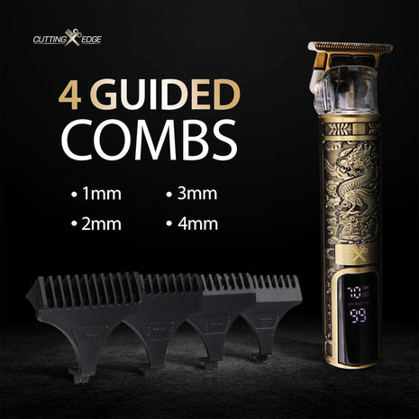 Sleek Dragon Design Zero-Gap Tech and Hypoallergenic T-blade Dragon