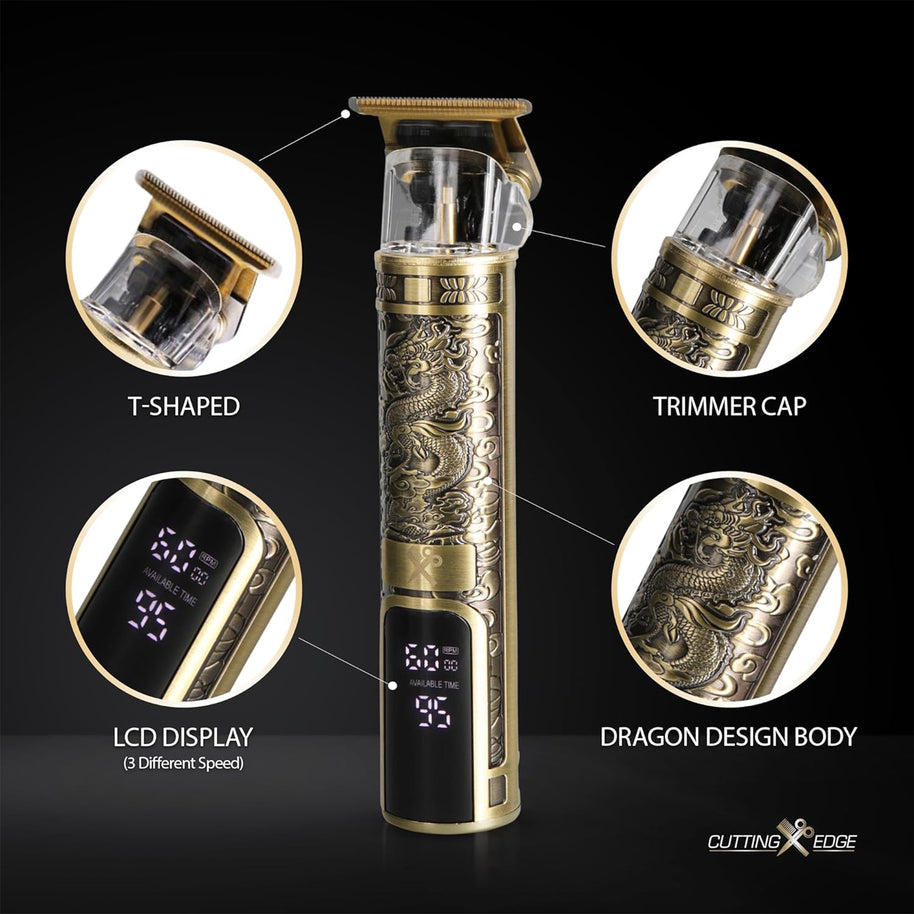 Sleek Dragon Design Zero-Gap Tech and Hypoallergenic T-blade Dragon