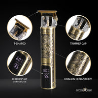 Sleek Dragon Design Zero-Gap Tech and Hypoallergenic T-blade Dragon