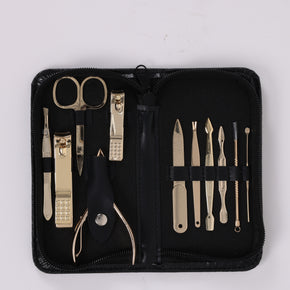 Ultimate Men’s Grooming 3-Piece Bundle: 12-in-1 Manicure Kit, T-Blade Trimmer & Nose Trimmer