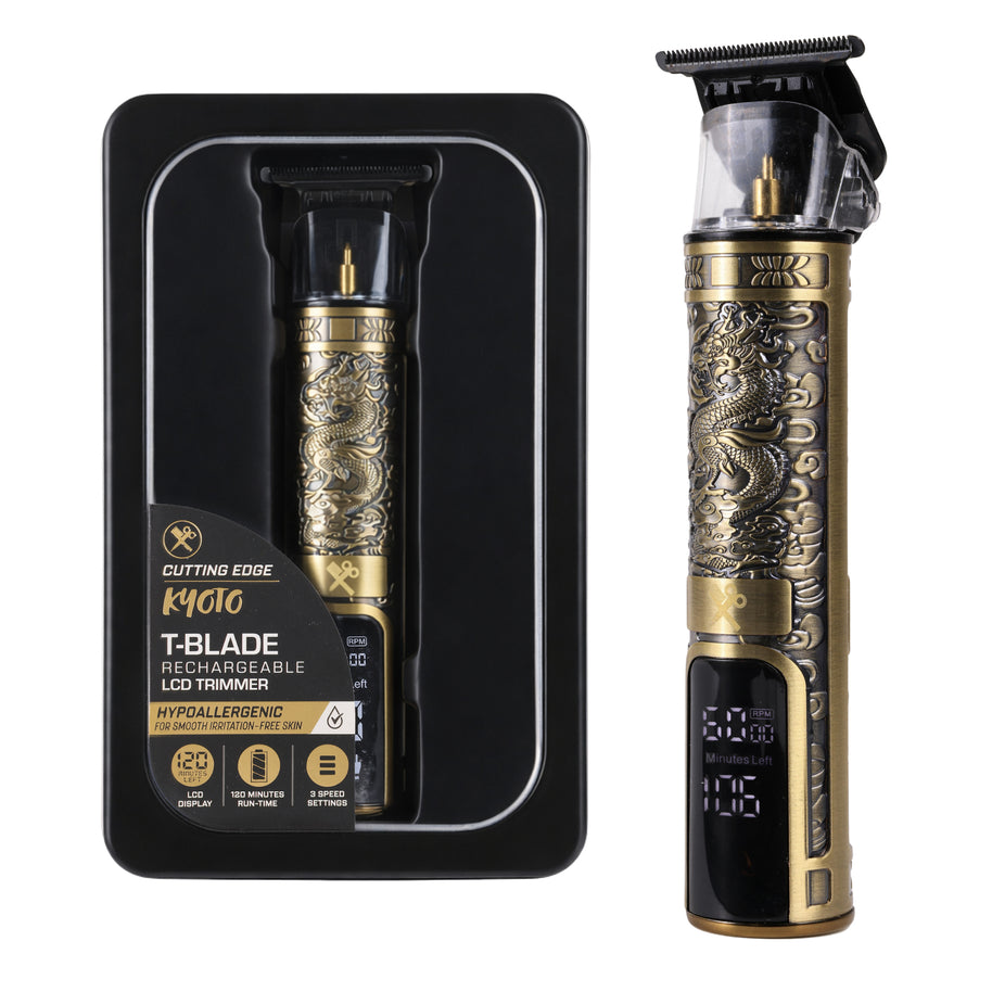 Ultimate Men’s Grooming 3-Piece Bundle: 12-in-1 Manicure Kit, T-Blade Trimmer & Nose Trimmer