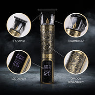 Ultimate Men’s Grooming 3-Piece Bundle: 12-in-1 Manicure Kit, T-Blade Trimmer & Nose Trimmer