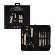 Ultimate Men’s Grooming 3-Piece Bundle: 12-in-1 Manicure Kit, T-Blade Trimmer & Nose Trimmer