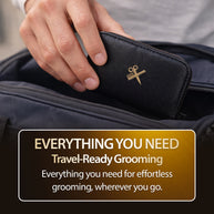 Ultimate Men’s Grooming 3-Piece Bundle: 12-in-1 Manicure Kit, T-Blade Trimmer & Nose Trimmer