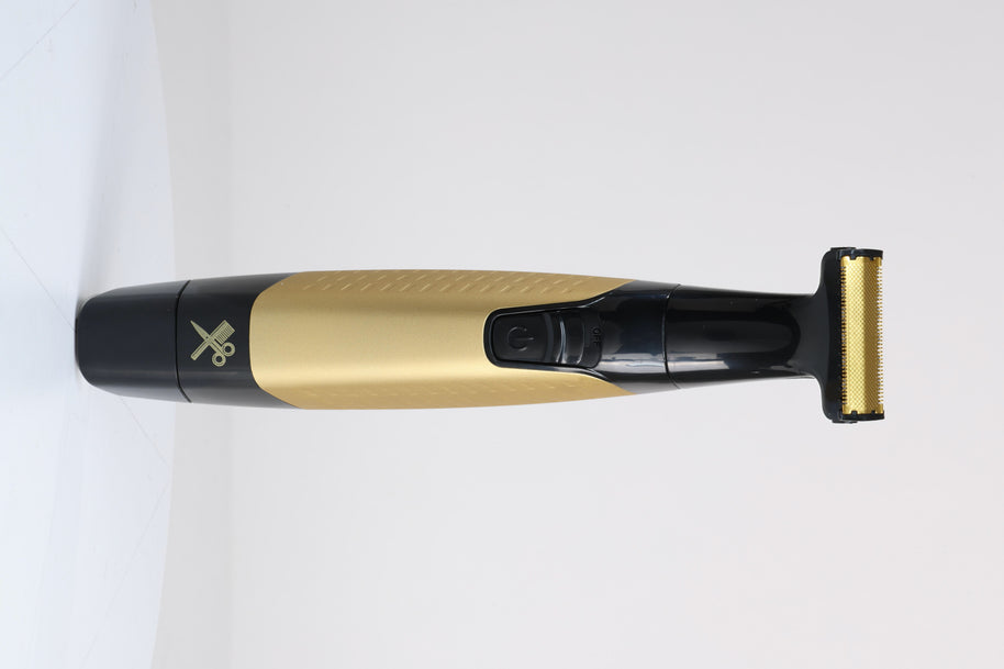 Face & Body Single Blade Trimmer – Wet/Dry Hybrid Shaver & Groomer with 5 Attachment Combs