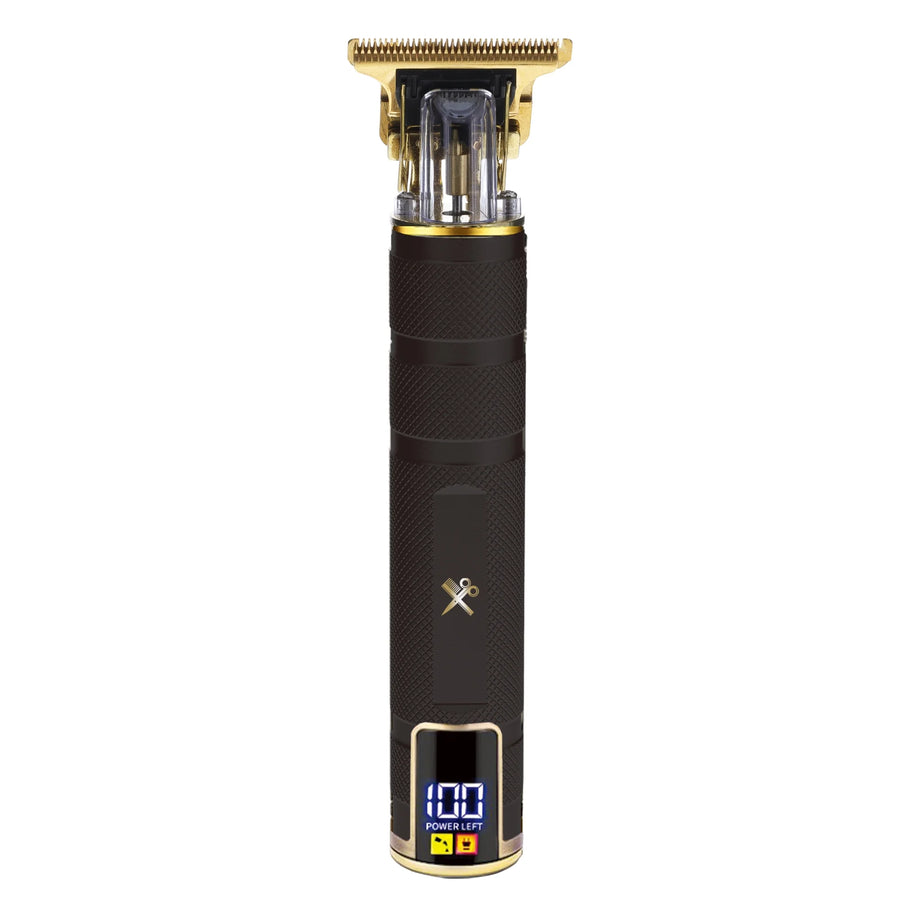 Elite Grooming Bundle: LCD T-Blade Trimmer & Kyoto Dual Gold Foil Shaver