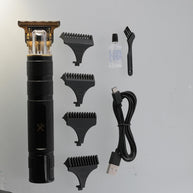 Elite Grooming Bundle: LCD T-Blade Trimmer & Kyoto Dual Gold Foil Shaver