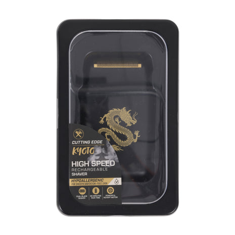Elite Grooming Bundle: LCD T-Blade Trimmer & Kyoto Dual Gold Foil Shaver
