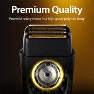 Elite Grooming Bundle: LCD T-Blade Trimmer & Kyoto Dual Gold Foil Shaver