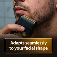 Elite Grooming Bundle: LCD T-Blade Trimmer & Kyoto Dual Gold Foil Shaver