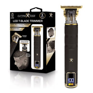 Elite Grooming Bundle: LCD T-Blade Trimmer & Kyoto Dual Gold Foil Shaver