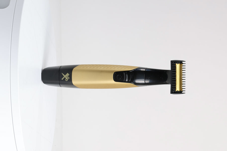 Face & Body Single Blade Trimmer – Wet/Dry Hybrid Shaver & Groomer with 5 Attachment Combs