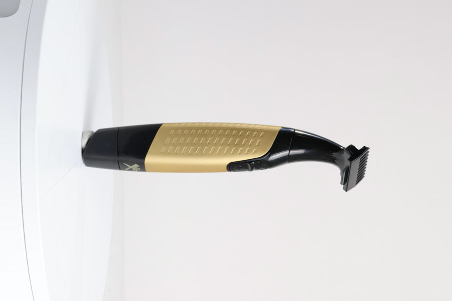 Face & Body Single Blade Trimmer – Wet/Dry Hybrid Shaver & Groomer with 5 Attachment Combs