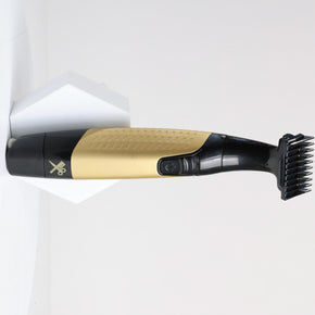 Face & Body Single Blade Trimmer – Wet/Dry Hybrid Shaver & Groomer with 5 Attachment Combs