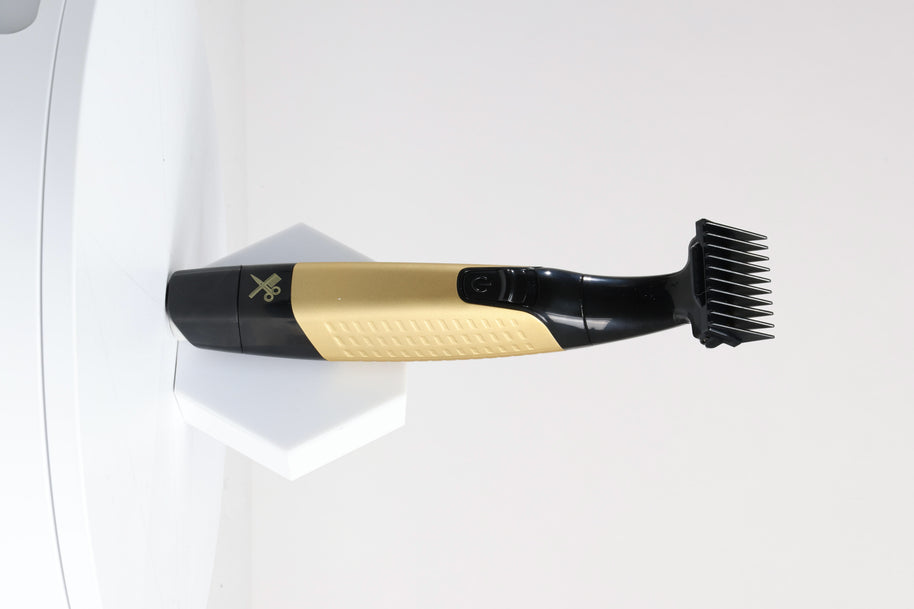 Face & Body Single Blade Trimmer – Wet/Dry Hybrid Shaver & Groomer with 5 Attachment Combs