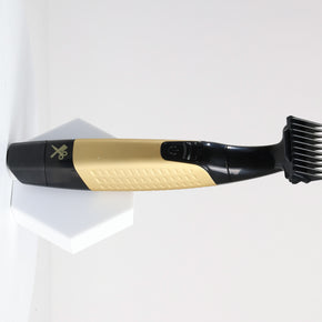 Face & Body Single Blade Trimmer – Wet/Dry Hybrid Shaver & Groomer with 5 Attachment Combs