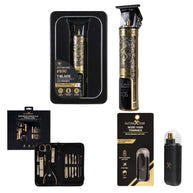 Ultimate Men’s Grooming 3-Piece Bundle: 12-in-1 Manicure Kit, T-Blade Trimmer & Nose Trimmer